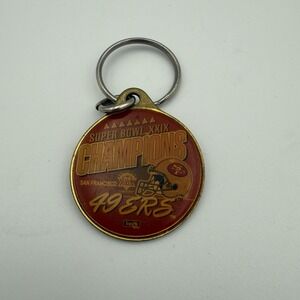 SUPER BOWL XXIX CHAMPIONS SAN FRANCISCO 49ERS KEY‎ RING Wincraft